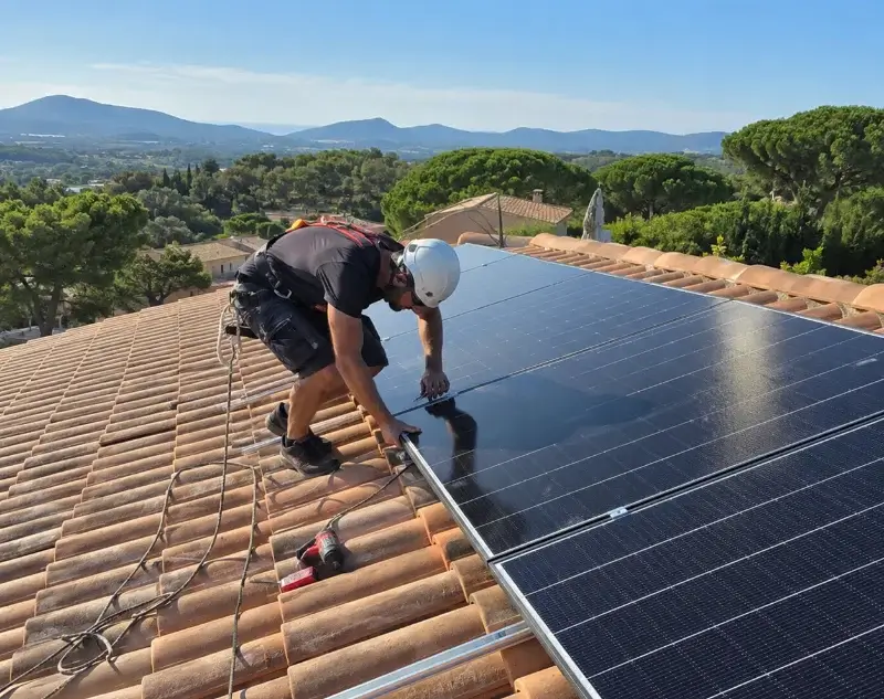 Installateur panneaux solaires Sauzet — pose photovoltaïque sur toiture